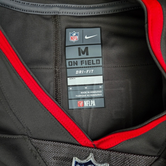 Men's Tampa Bay Buccaneers Mike Evans Nike Pewter Alternate Vapor Limited Jersey - Picture 4 of 5